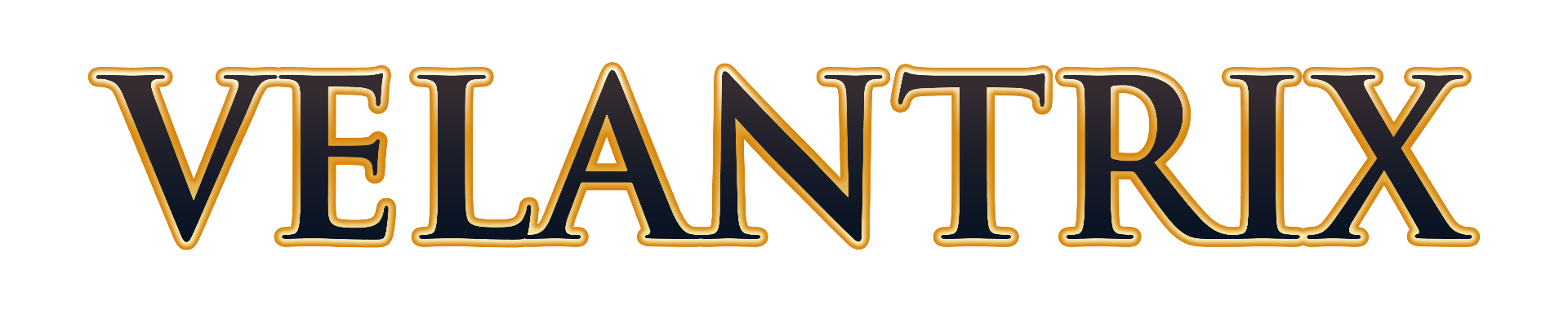 Velantrix stylized typography wordmark